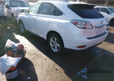 2011 Lexus Rx 350 from USA, damaged, VIN 2T2BK1BA9BC103405
